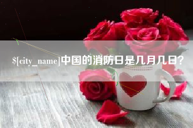 合肥中国的消防日是几月几日？