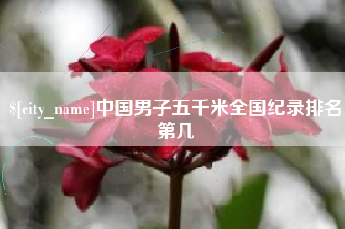 合肥中国男子五千米全国纪录排名第几