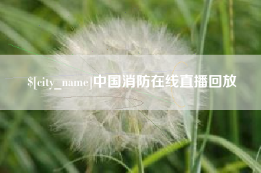 合肥中国消防在线直播回放