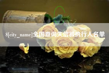 合肥全国查询失信被执行人名单