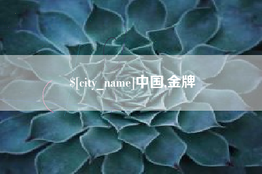 合肥中国,金牌