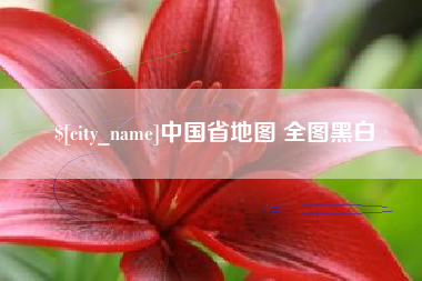合肥中国省地图 全图黑白
