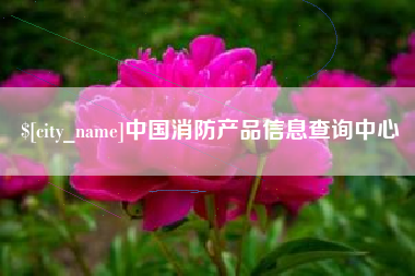 合肥中国消防产品信息查询中心