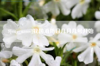 合肥我国消防日几月几号开始