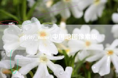合肥中国地图像素版
