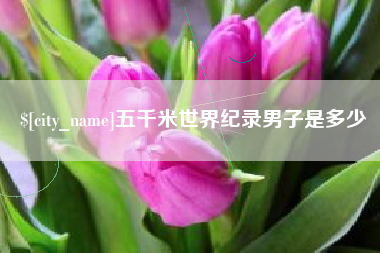 合肥五千米世界纪录男子是多少