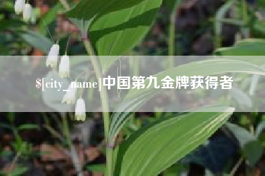 合肥中国第九金牌获得者