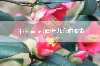 合肥2021年九宫对照表