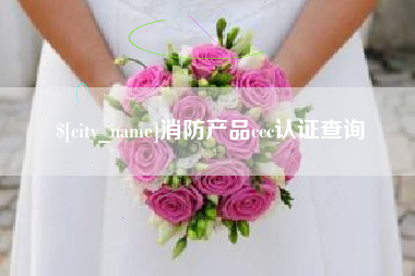 合肥消防产品ccc认证查询